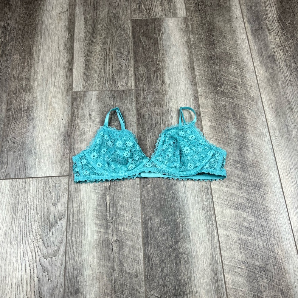VS Blue Lace Wired Bralette
